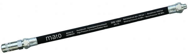 MATO High Pressure Rubber Hose RH-100C<br>1 m, thread R1/8&quot;