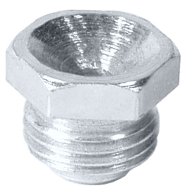 Flush Type Grease Nipple D   DIN 3405<br>D1 R1/8&quot; AF 11   MPQ 500