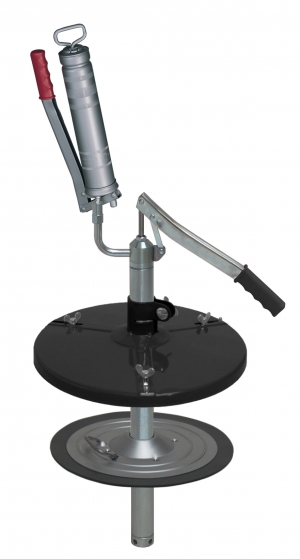 Grease gun filler pump ecoFILL 25-deluxe<br>for 25 kg pails, Inner-Ø  300 - 335 mm