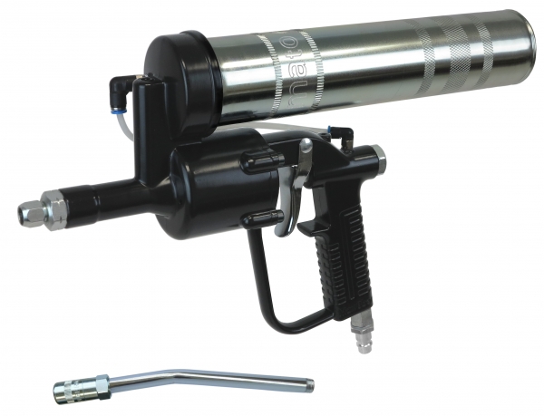 Lube-Shuttle® Air Operated Grease Gun DF-LS<br>with rigid tube E4024,  M10x1