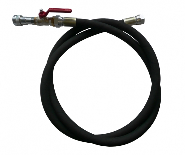 Hose 4 m with quick release coupling<br>for pneuMATO-fill pump